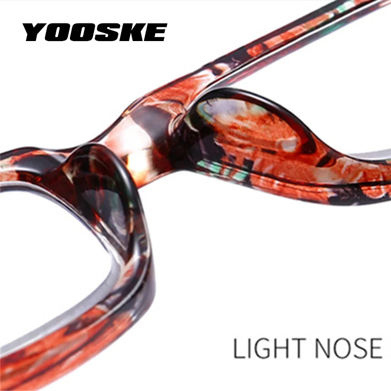 YOOSKE, мужские очки для чтения, женские, анти усталость, прозрачные очки, модная маленькая оправа, для чтения, небьющиеся очки