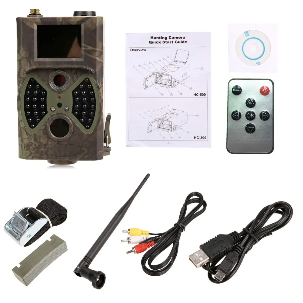 GSM MMS GPRS Цифровой Фото Ловушки Охота След Scounting Камеры 12MP 1080 P HD Ночного Версия