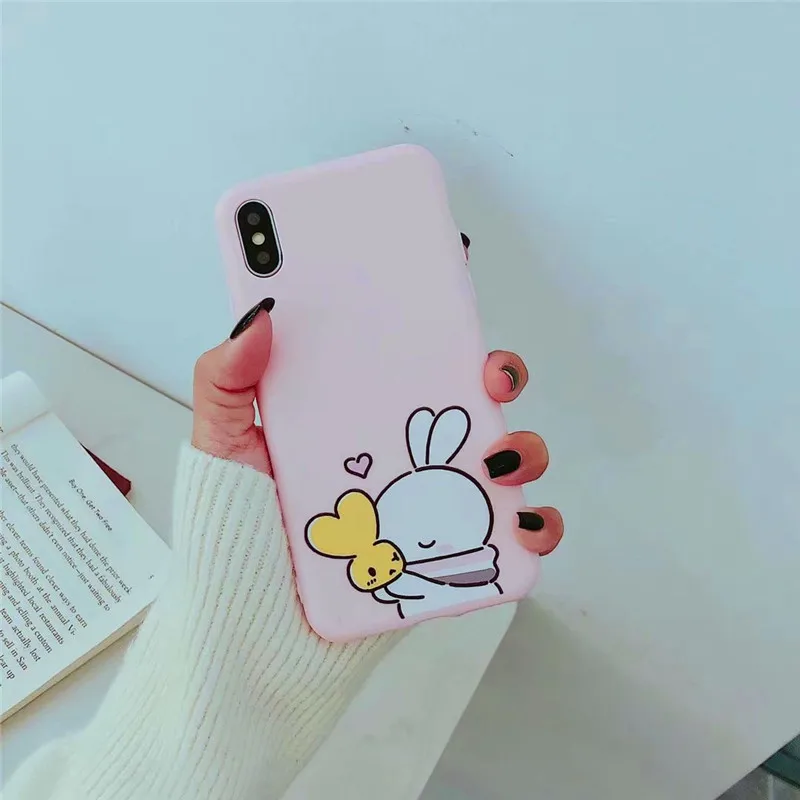 Силиконовый чехол ярких цветов для iPhone 7 8 X мягкий однотонный из ТПУ XS Max XR 6 6s Plus