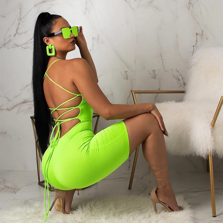 Одежда для бега женщин сексуальный комбинезон с открытой спиной фитнеса