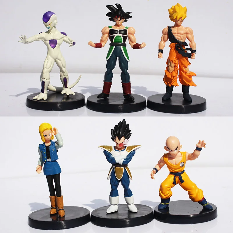 6pcs/lot Anime Figures PVC action figure Model toys 12cm for kids Gift Brinquedos | Игрушки и хобби