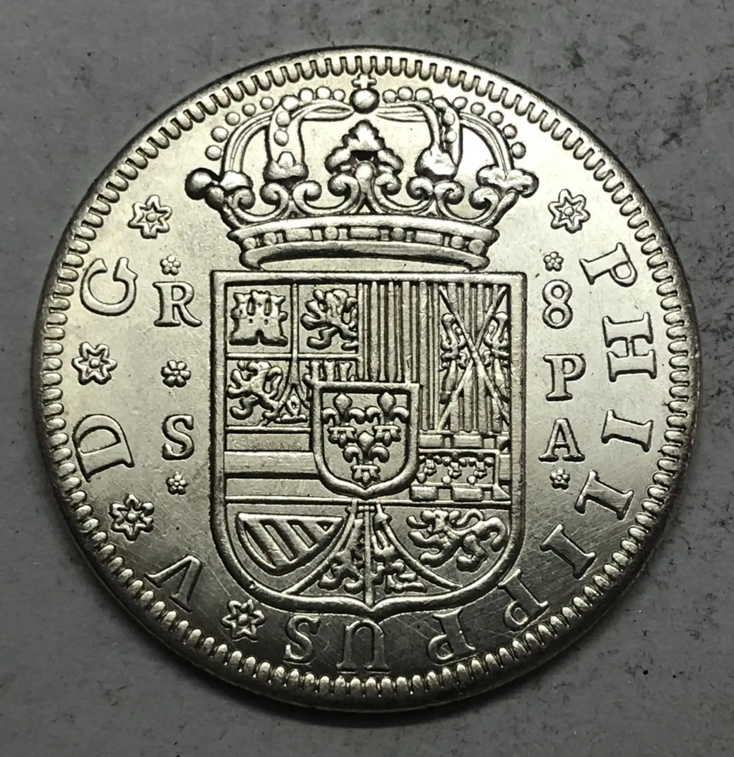 1731 ИСПАНИЯ 8 фотографий-Felipe V Copy Coin | Дом и сад