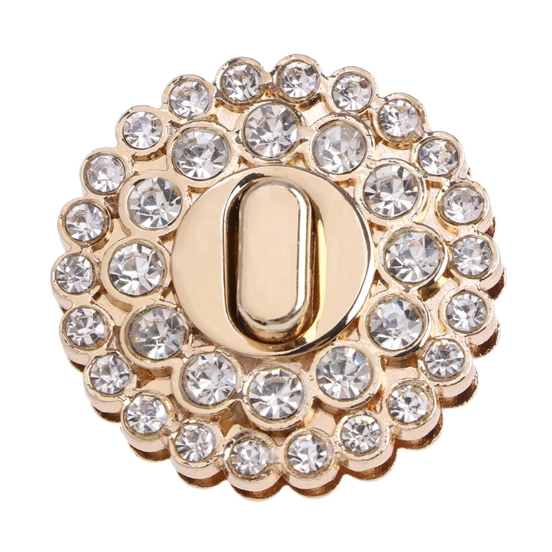 1 шт. модные новые женские Стразы металлическая застежка сделай сам поворотный