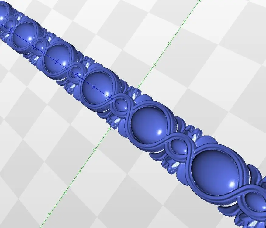 Рельефная модель STL формат файла Meandr_54 Для cnc artcam|model stl|stl filesstl file format |
