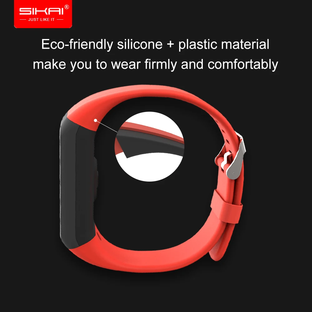 Силиконовый сменный ремешок SIKAI для Amazfit Cor 2 на запястье Браслет Midong Xiaomi Huami |