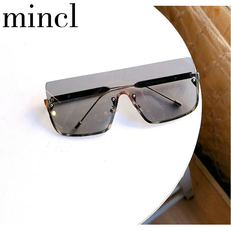 Солнцезащитные очки в полуметаллической оправе NX для мужчин и женщин цельные