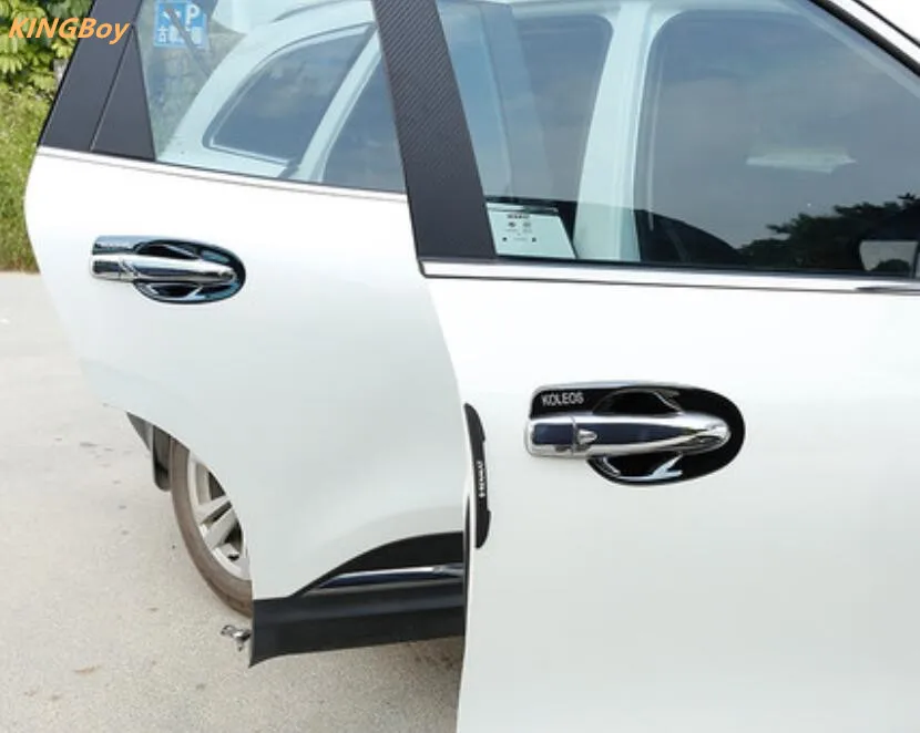 Стальная дверная ручка, покрытие для ручки чаши защитной оболочки для Renault Koleos 2017-2019.