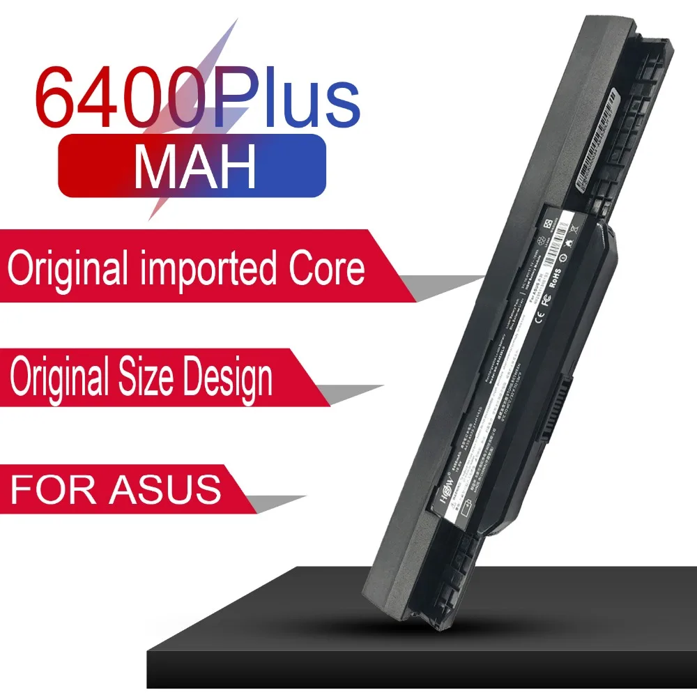 6 ячеек 6400 мАч запасная деталь A43S X44H X84H K53U A43B K43BY X43S K43U K53T A53S A53SV K53SK X43TA Аккумулятор