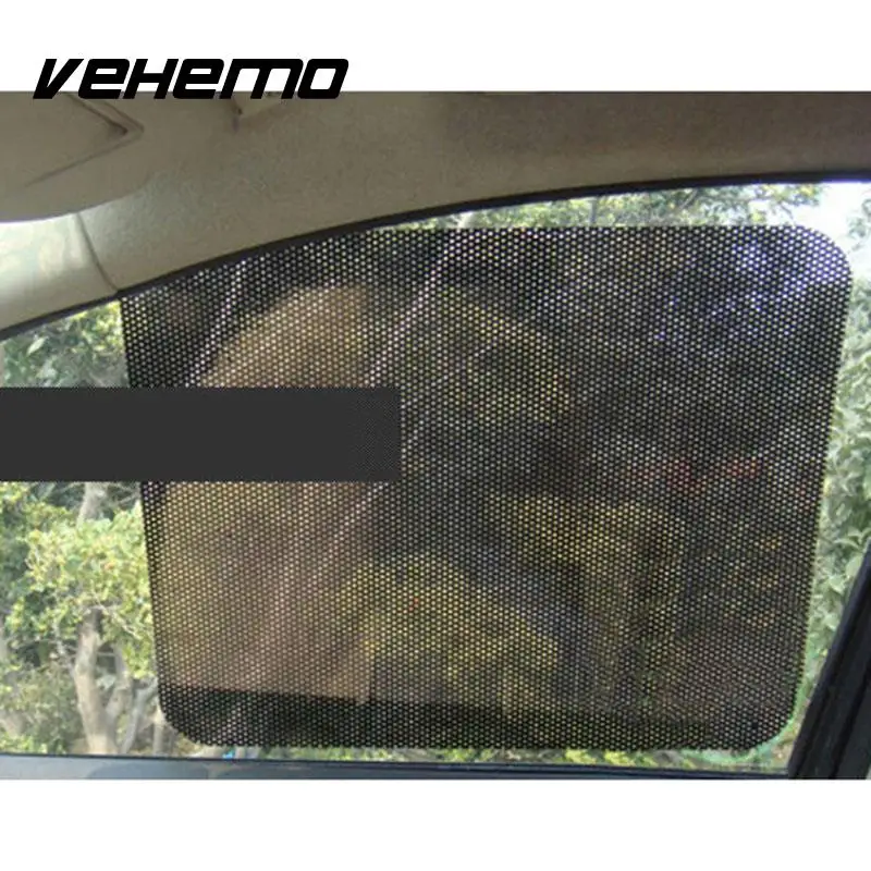 Vehemo 2 шт. окна автомобиля Солнцезащитный чехол блок статический цепляющий экран