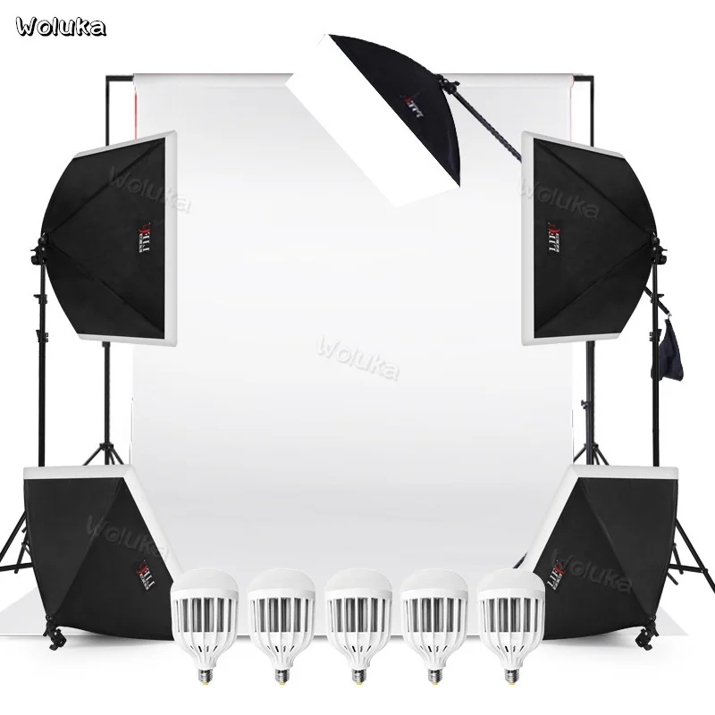 Фотографический светильник комплект набор лампы софтбокс для фотосъемки мягкий