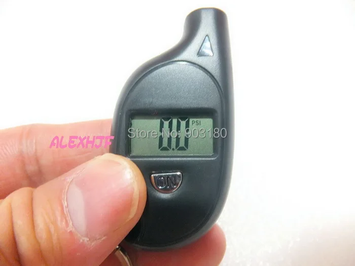 HKnoble 10 шт./лот цифровой измеритель давления в шинах инструмент для измерения psi.
