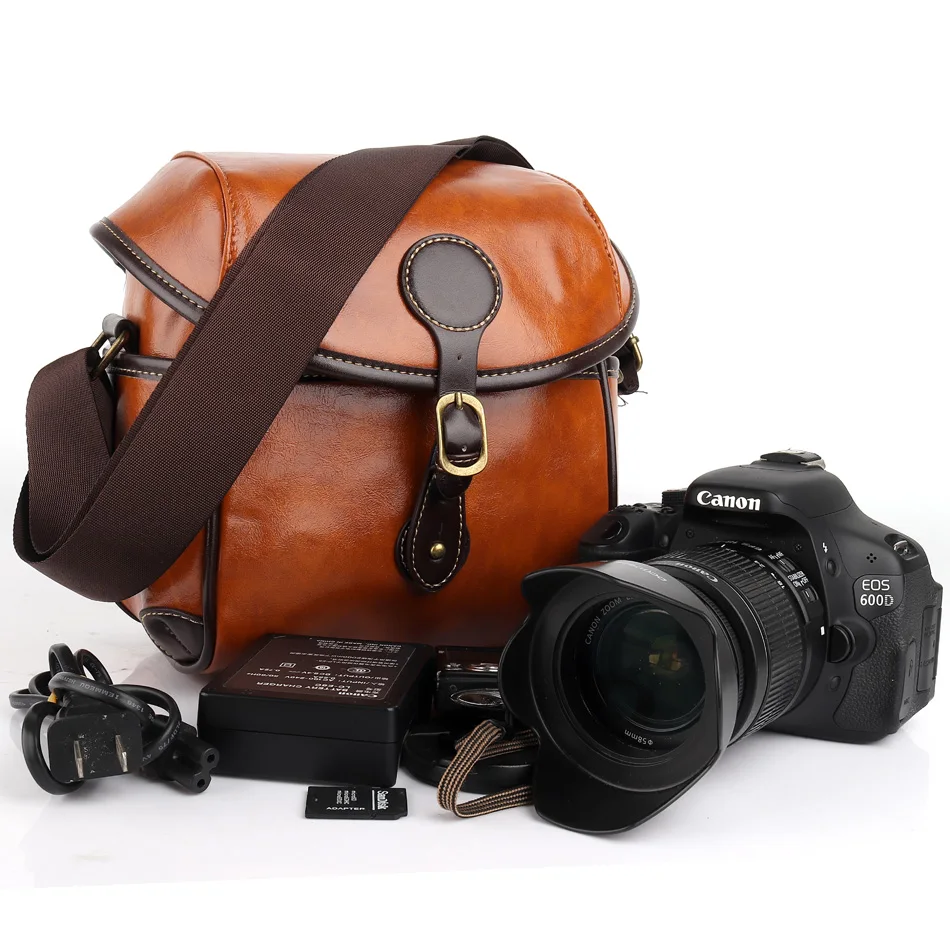 Чехол в стиле ретро для DSLR-камеры Canon 1300D 200D 1100D 1200D 760D 750D 800D 5D 6D 60D 77D 80D EOS M100 M10 M6 M5 M3 T5