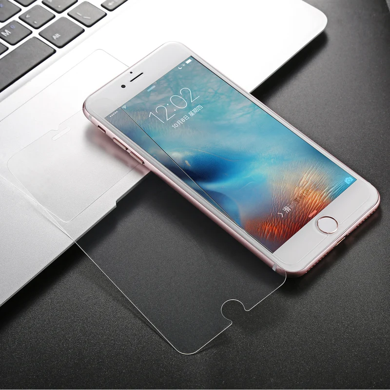 Baseus Премиум 0.15 мм Протектор Экрана Для iPhone 7 Закаленное Стекло Plus Края Против