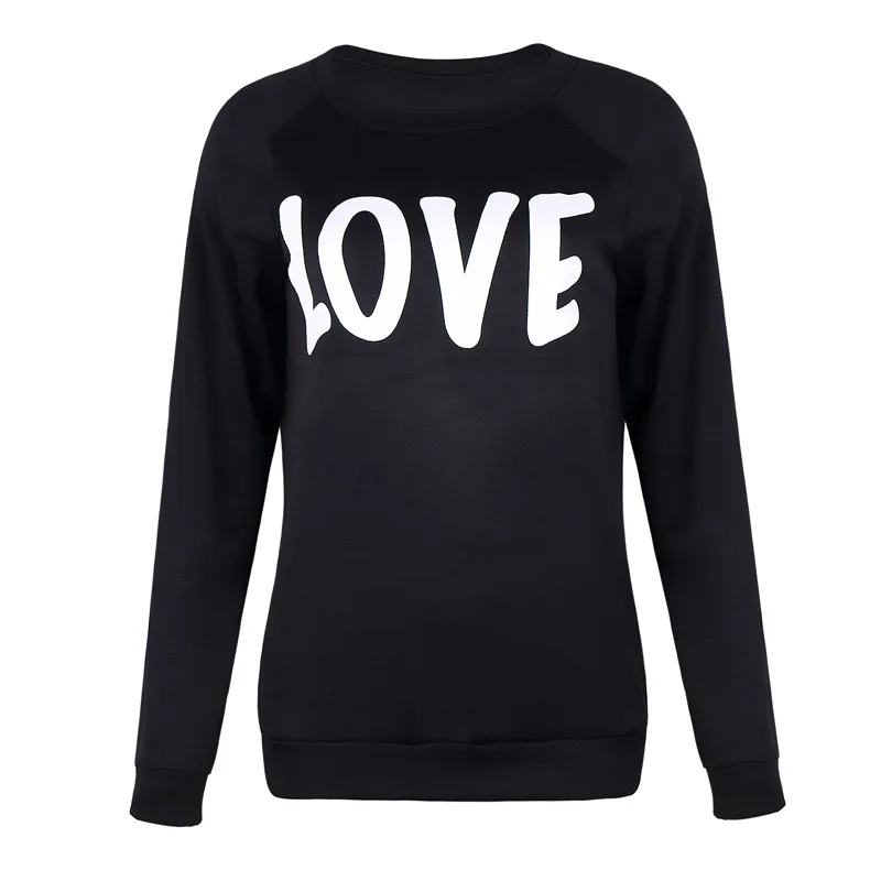 Семейные свитера толстовки на тему любви весну-осень 2019 одежда для мамы и дочки