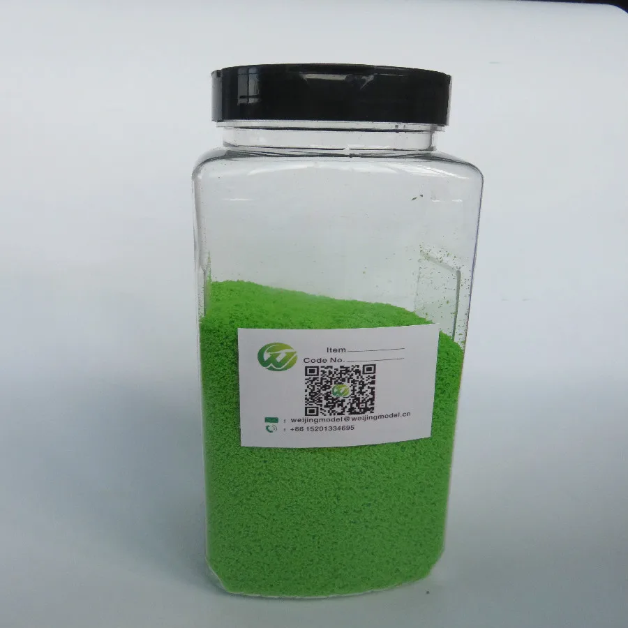 150g bottole 2018 Новый архитектурный модель делает свет Зеленая Губка Здания Модель