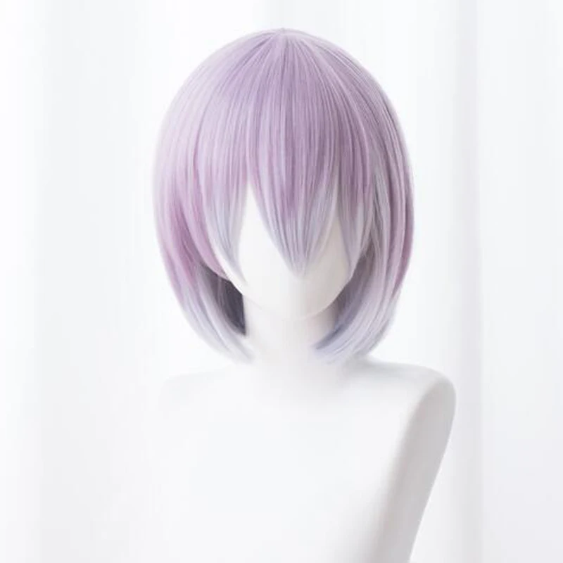 Аниме SSSS.GRIDMAN Shinjo Akane Косплей парики женские длинные прямые Фиолетовый парик