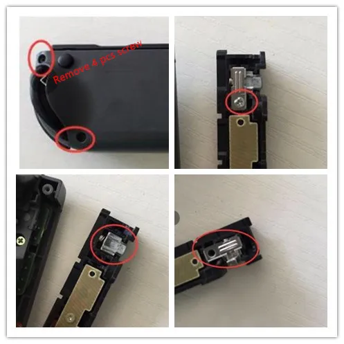 4 шт. набор инструментов для ремонта металлических замков с пряжками Nintendo Switch NS Joy