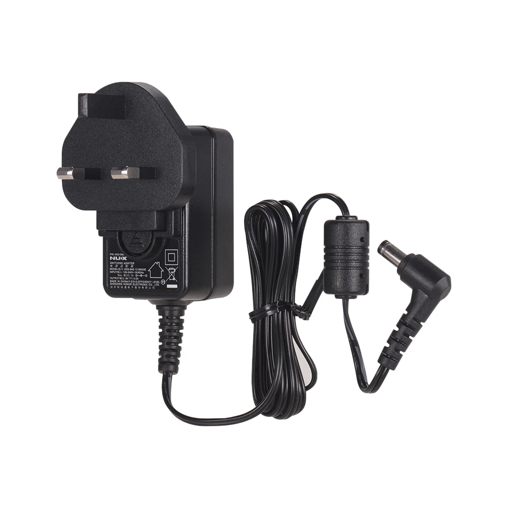UK PLUG ACD-006A 9 В DC адаптер питания зарядное устройство для электрогитары усилитель низкий уровень шума магнитное кольцо Великобритания США ЕС вилка - Цвет: UK PLUG