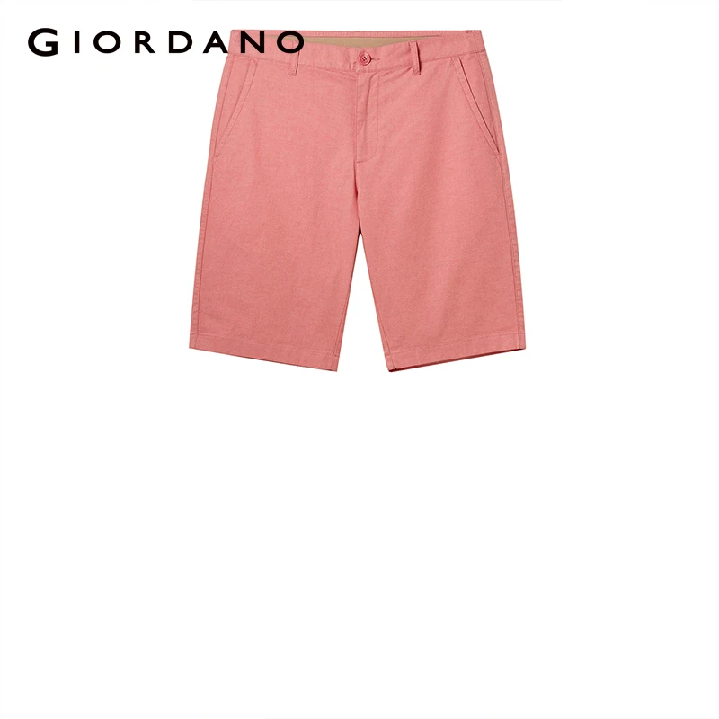 Giordano шорты мужские эластичные хлопчатобумажные на средней талии хлопок slim fit