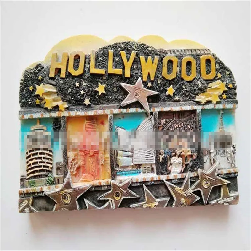 США Голливуд Ангел город обсерватория холодильник стикер пейзаж магниты на