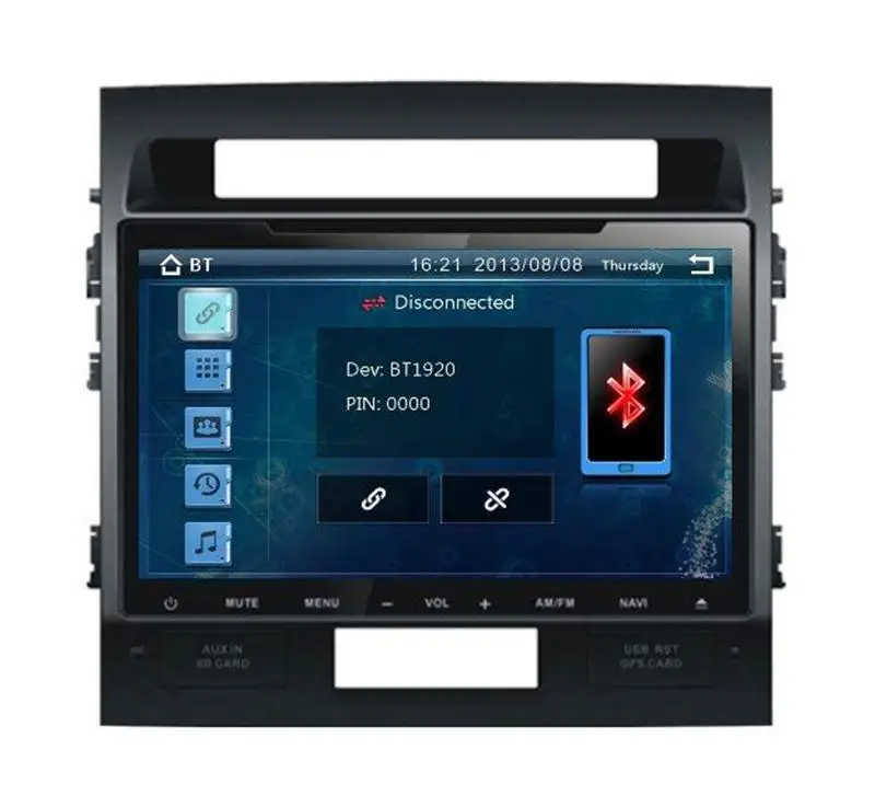 10 2 &quotПолный сенсорный dvd плеер автомобиля с GPS (opt) аудио Радио стерео BT/TV