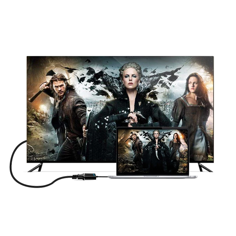 Vention USB C VGA Adapter Type-c to 1080P 60HZ Female for MacBook Pro ChromeBook Huawei Mate 10 Type | Электроника