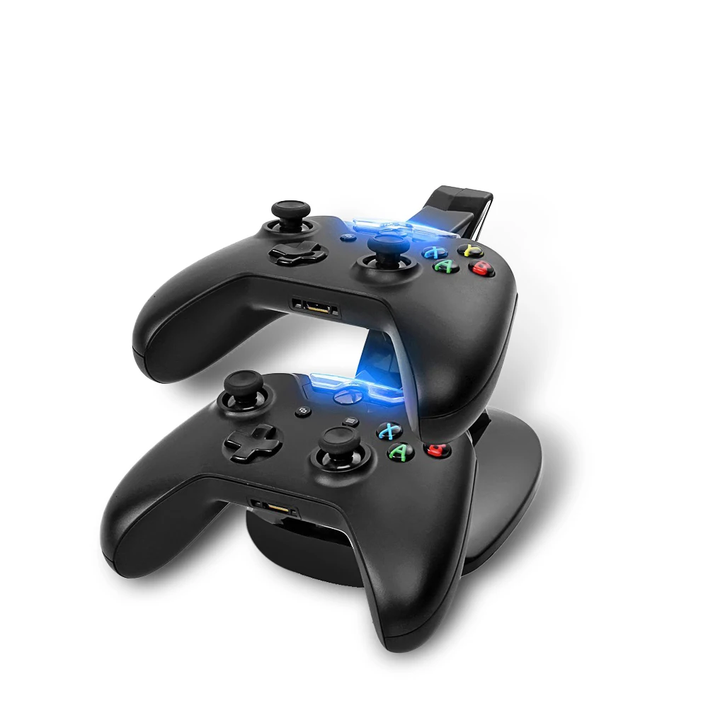 Комплект зарядного устройства с двумя зарядными док станциями для Xbox One|Запасные