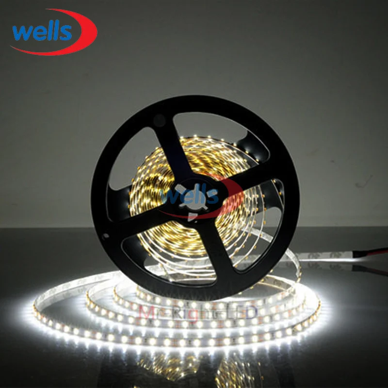 5 м сверхяркий мм Высокий яркий 3014 SMD 120 светодиодный s/M холодный белый