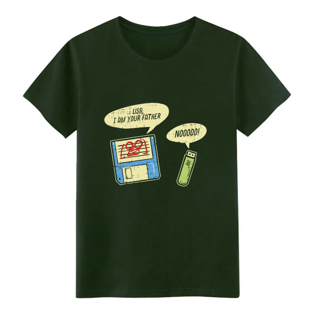 Мужская футболка USB I m Your Father Computer freak Gift S 3xl с короткими рукавами и персонажами из