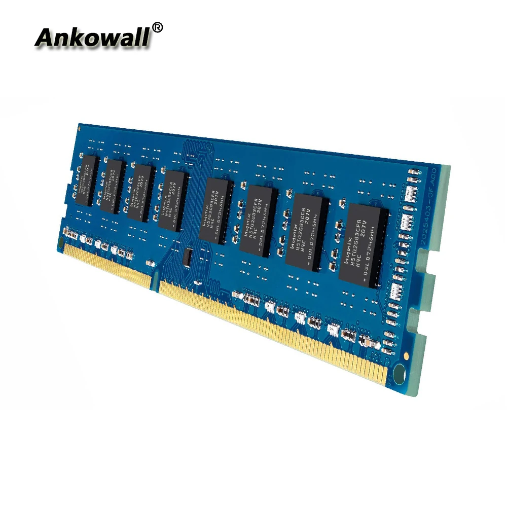 Ankowall RAM DDR3 4GB 8GB 1600 PC3 Memory 1.5V Desktop Dimm with Heat Sink |