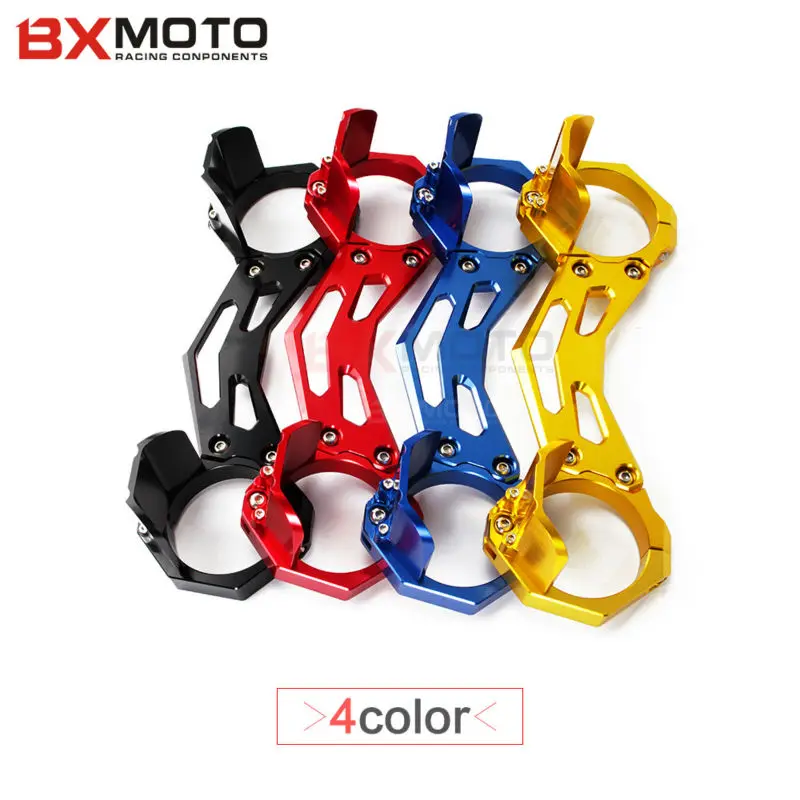 

Accessories Motorcycle Balance Shock Front Fork Brace Clamp Motorbike Parts Blue For Yamaha Yzf R3 Yzf-r25 2013 2014 2015 New