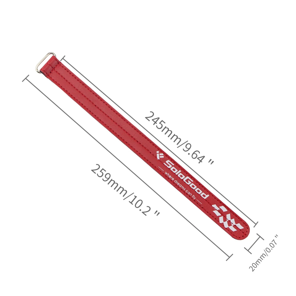 10 шт. SoloGood LiPo зажим для аккумулятора Волшебная наклейка ремешок многоразовая