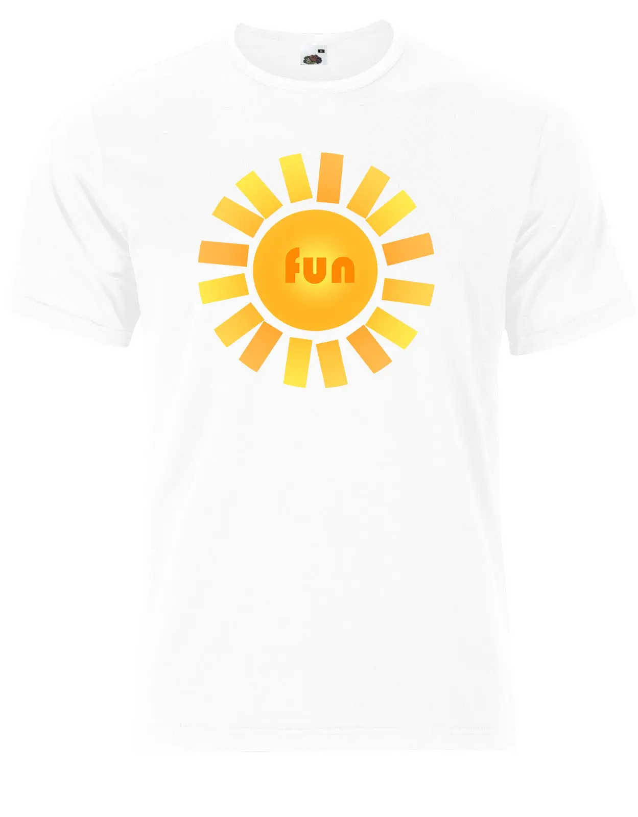 Весело в Защита от солнца каламбур летние пляжные мужские футболки футболка