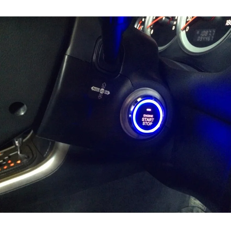Автосигнализация автоматический двигатель Кнопка СТАРЛАЙН старт стоп RFID замок без ключа система дистанционного центрального замка противоугонная система