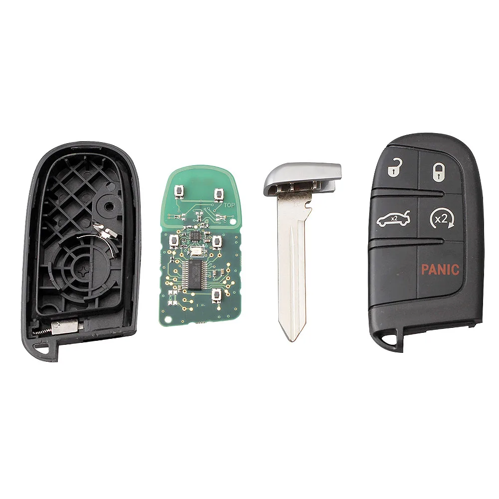 1 шт.) 5 Кнопка Smart Remote Key 433 МГц для Chrysler Dodge Зарядное устройство Путешествие Challenger Durango 300 46 чип M3N-40821302 нет