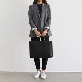 Ручные сумки, женские Офисные Сумки для женщин, портфель, сумка для ноутбука, женская сумка, сумки на плечо, простые модные женские сумки - Цвет: black
