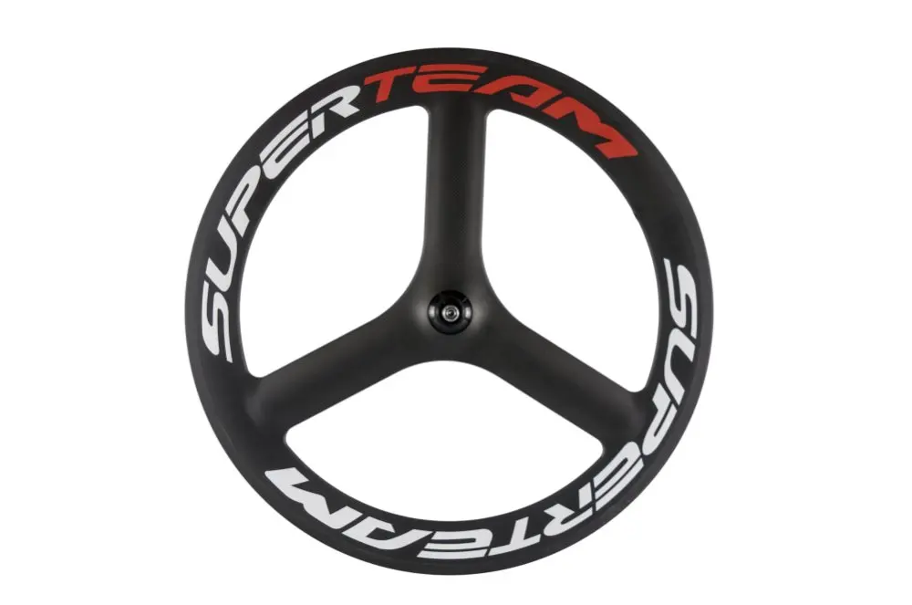 Superteam 700c карбоновый клинчер с тремя спицами колесная 23 мм матовые Углеродные 3