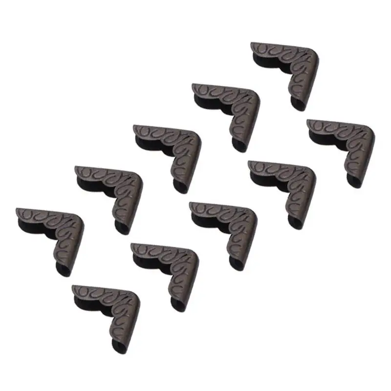 10 шт. антикварная металлическая записная книжка угловая тетрадь альбомы Угловые