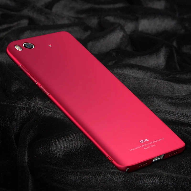Чехол для Xiaomi mi 5s MSVII тонкий матовый чехол для Xiaomi mi 5 S Чехол Xio mi M5 5S жесткая накладка на заднюю панель для Xiaomi mi 5S mi 5 S mi 5S чехол