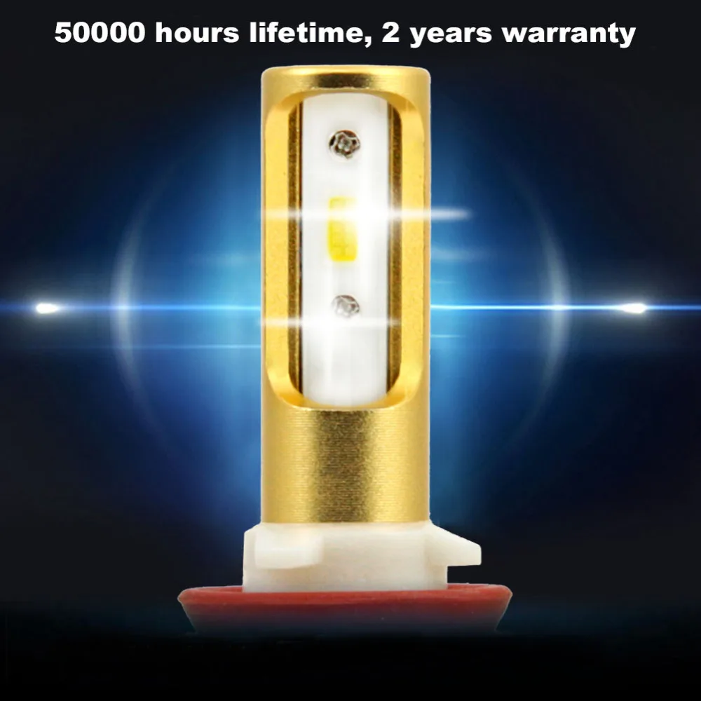 Tirol CarLEDHeadlight ламп 40 Вт 4800 LMHeadlight комплект луч лампы 6000 К высокое Мощность белый
