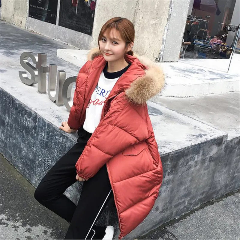 Новинка 2019 свободная дизайнерская зимняя куртка женское меховое пальто с