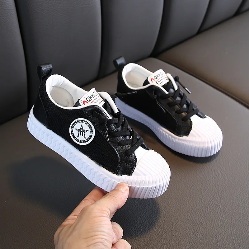 Children Shoes Little Girls Casual Shoes White Spring New Fashion Boys Shoes Kids Shoes for Girl Toddler Sneakers C07014