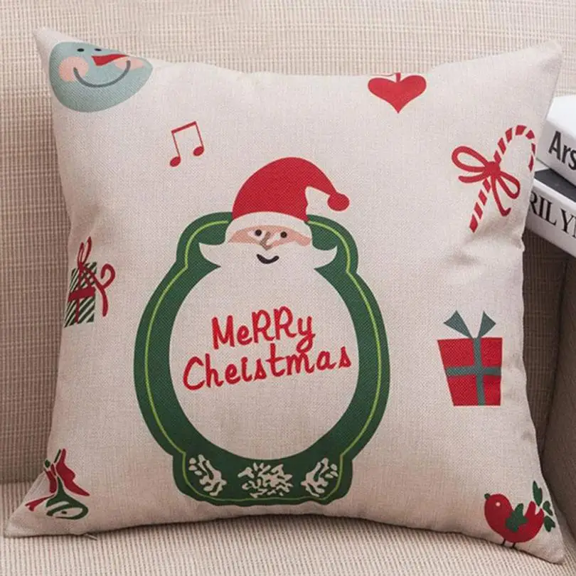 Наволочка 45*45 Merry Christmas чехлы на подушки диван для кафе наволочка домашний Декор JA11