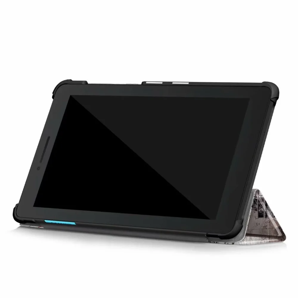 Tab E7 7 inch2018 чехол для планшета Магнитный кожаный смарт Lenovo 7104 ТБ 7104F защитный