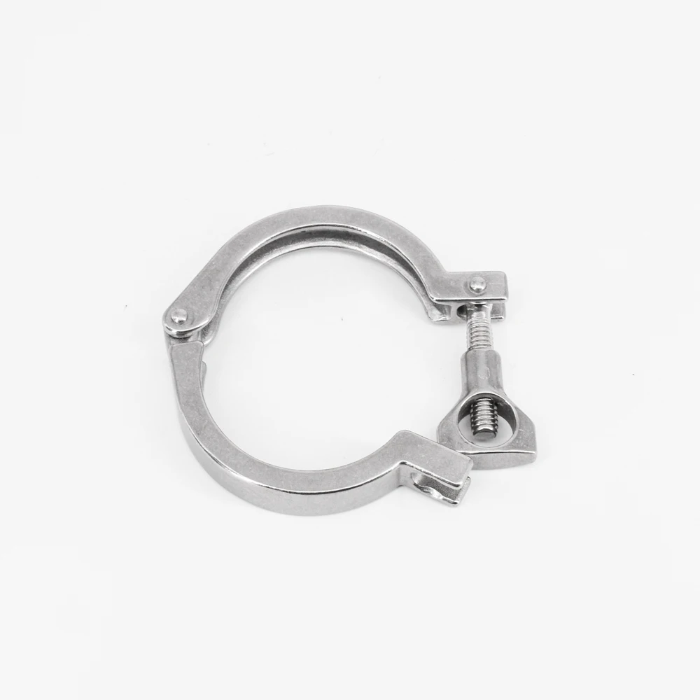 Низкая-Duty " Tri Clamp SUS 304 нержавеющая сталь санитарный фитинг домашнее ПИВОВАРЕНИЕ пиво 64 мм наконечник O/D