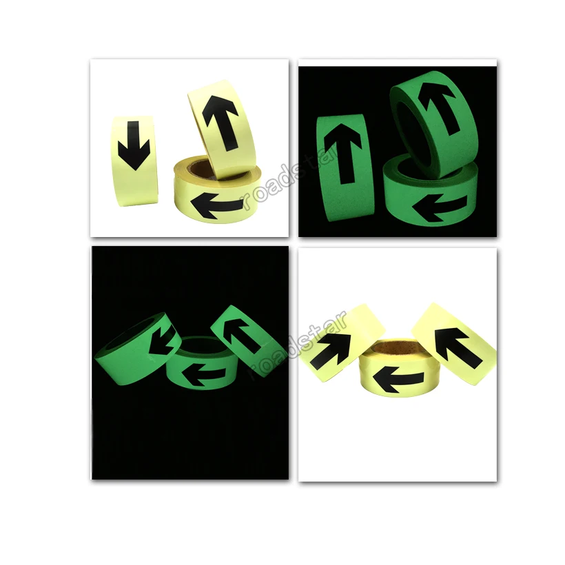 Светящаяся лента 3 м самоклеящаяся наклейка съемная светящаяся флуоресцентная в