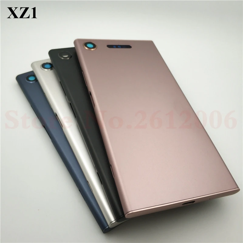 5,2 ''металлический корпус батареи задняя крышка чехол для sony Xperia XZ1 G8341 G8342 задняя крышка для батареи