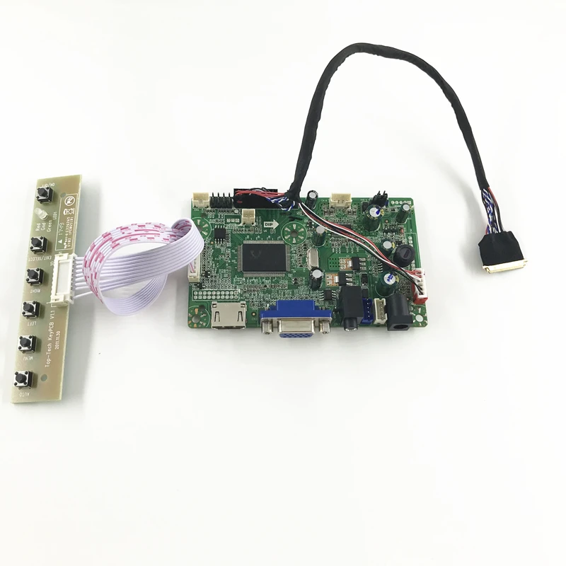 Бесплатная доставка VGA HDMI LED набор для платы ЖК контроллер Для LTN141AT06 1280x800 14 1