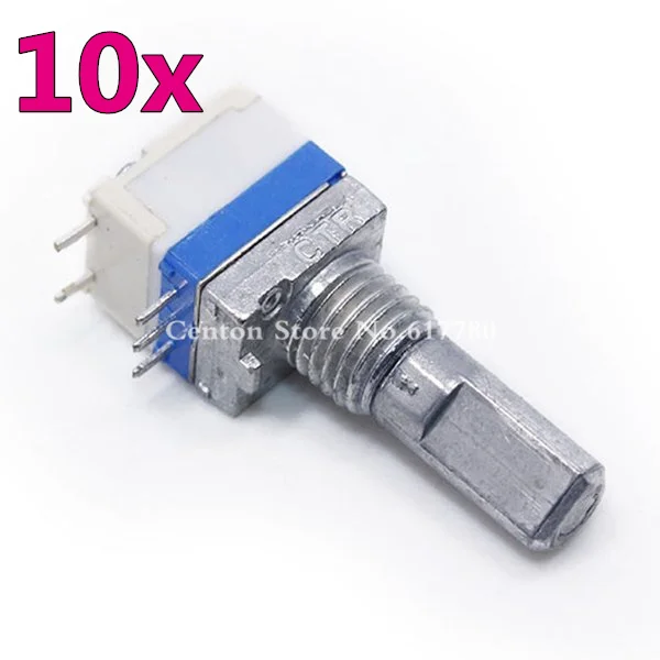 10 pcs Baofeng иди и болтай Walkie Talkie “иди и Мощность регулятор громкости переключатель запасной потенциометр для Baofeng UV-5R UV-5RA UV-5RE UV-82 BF-888S радио - Цвет: 10 pcs