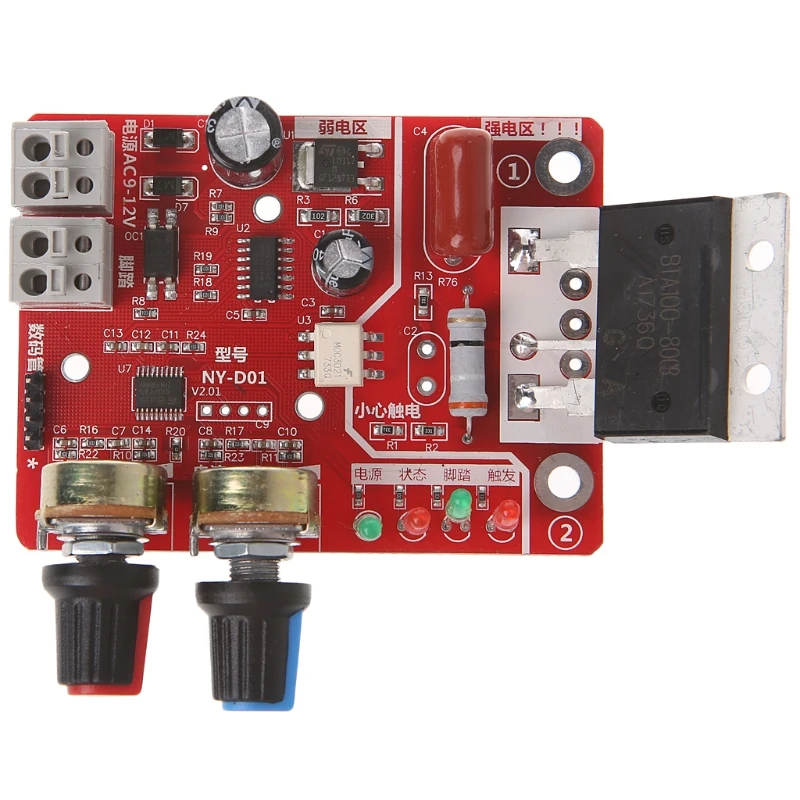 Контроллер времени точечной сварки и тока панель управления таймер с